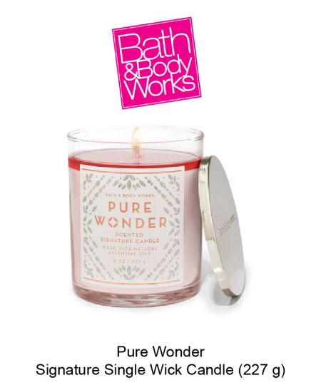 Pure Wonder Signature Single Wick Candle